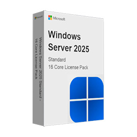 Windows Server 2025 Standard - 16 Core License Pack