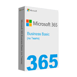 Microsoft 365 Business Basic (no Teams) - 1 Year