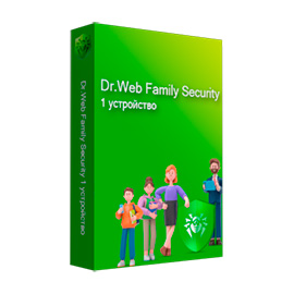 Dr.Web Family Security 1 устройство