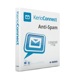 Kerio Connect Standard License Anti-spam Extension, Additional 5 users License