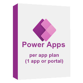 Power Apps per app plan (1 app or portal)