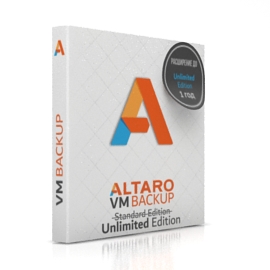 Altaro VM Backup расширение с редакции Standard Edition до Unlimited Edition на 1 год