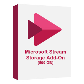 Microsoft Stream Storage Add-On (500 GB) - 1 год