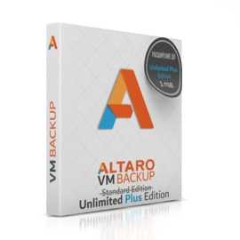 Altaro VM Backup расширение с редакции Standard Edition до Unlimited Plus Edition на 1 год