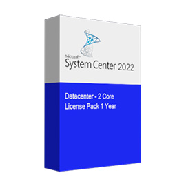 System Center 2022 Datacenter - 2 Core License Pack 1 Year