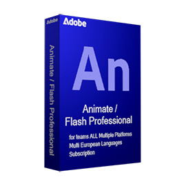 Animate / Flash Professional for teams ALL Multiple Platforms Multi European Languages Team Licensing Subscription New Animate / Flash Professional for teams ALL Multiple Platforms Multi European Languages Team Licensing Subscription New