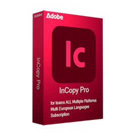 InCopy - Pro for teams ALL Multiple Platforms Multi European Languages InCopy - Pro for teams ALL Multiple Platforms Multi European Languages