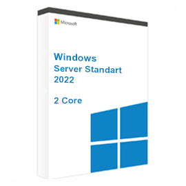Windows Server 2022 Standard - 2 Core License Pack 1 Year