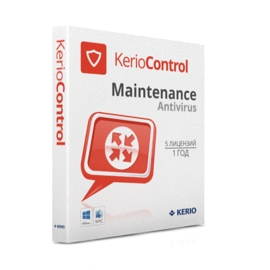 Kerio Control Standard MAINTENANCE Kerio Antivirus Extension, Additional 5 users MAINTENANCE