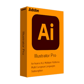 Illustrator - Pro for teams ALL Multiple Platforms Multi European Languages Illustrator - Pro for teams ALL Multiple Platforms Multi European Languages