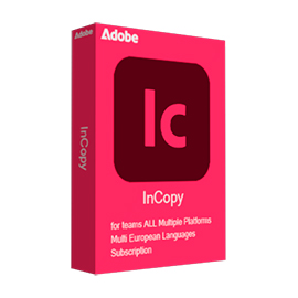 InCopy for teams ALL Multiple Platforms Multi European Languages Team Licensing Subscription New InCopy for teams ALL Multiple Platforms Multi European Languages Team Licensing Subscription New