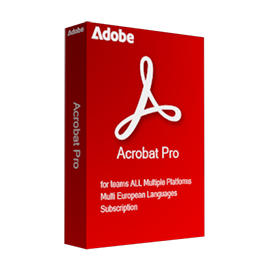 Acrobat Pro DC for teams ALL Multiple Platforms Multi European Languages Team Licensing Subscription New Acrobat Pro DC for teams ALL Multiple Platforms Multi European Languages Team Licensing Subscription New