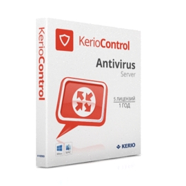 Kerio Control Standard License Kerio Antivirus Server Extension, 5 users License